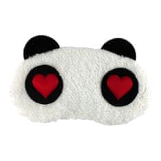 Northix In Love Panda, Fluffy Sleep Mask utazáshoz és kikapcsolódáshoz 