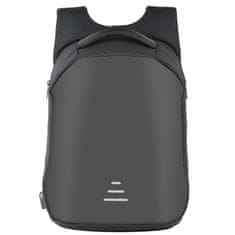 Northix Vízálló hátizsák 16 hüvelykes laptophoz - fekete 