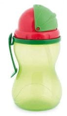 Canpol babies Szívószállal ellátott sport palack, 370 ml, Zöld