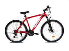 Olpran hegyi kerékpár 27,5" Drake Lady Sus Disc, fehér/piros 19”