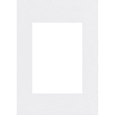 Hama pasparta, sarkvidéki fehér, 40x50cm/ 29,7x42cm (A3)