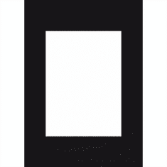 Hama pasparta fekete, 50x60 cm, 50x60 cm