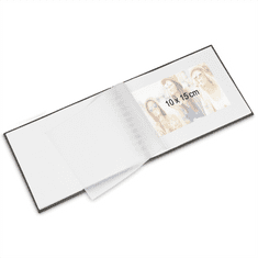 Hama klasszikus spirálalbum FINE ART 24x17 cm, 50 oldal, szürke, fehér lapok