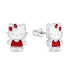 Brilio Silver Aranyos ezüst fülbevaló Hello Kitty EA712W