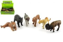 Teddies Állatok szafari ZOO műanyag 10cm - változat vagy szín keveréke