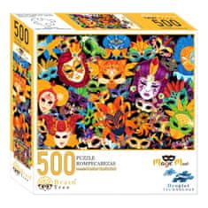Brain Tree Puzzle Magic Masks 500 darab