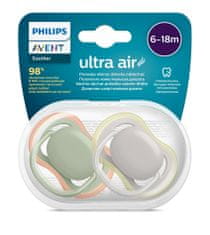 Philips Avent Ultra air cumi 6-18hó, neutrális, 2 db