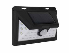 Malatec 32 LED napelemes fali lámpa PIR mozgásérzékelővel