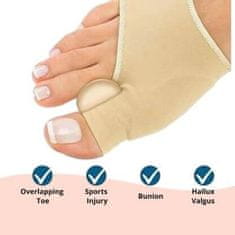 SOLFIT® FIXEDFEET 1 pár (bal + jobb) ortopédiai lábujj-korrigáló