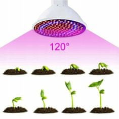 Verkgroup 200 LED-es UV lámpa a növények növekedéséhez 10W
