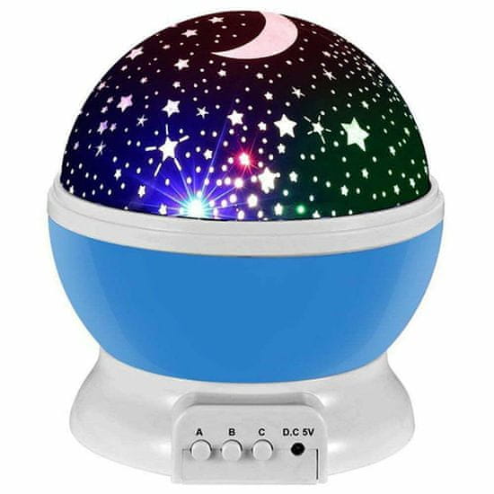 Verkgroup USB projektor Master Star éjszakai lámpa 360