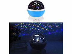 Verkgroup USB projektor Master Star éjszakai lámpa 360