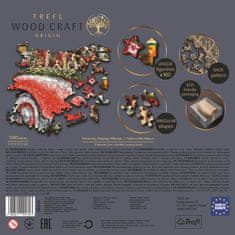 Trefl Wood Craft Origin puzzle Mikulás kis segítői 1000 darab