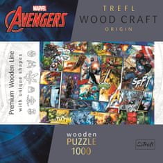 Trefl Wood Craft Origin puzzle Marvel Avengers 1000 darab
