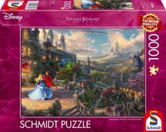 Schmidt Puzzle Csipkerózsika: Tánc a varázsfényben 1000 db