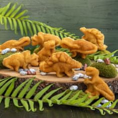 NordicWare Forma kis süteményekhez 8 dinoszaurusz kék