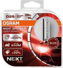 Osram Xenon lámpa D2S XENARC NIGHT BREAKER LASER +200% BOX