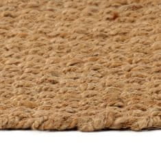 Greatstore négyszögletes természetes juta szőnyeg 180x250 cm