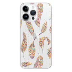 iSaprio Feather pattern 02 szilikon tok iPhone 14 Pro Max