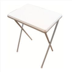 Yate  Kültéri összecsukható asztal fehér kicsi