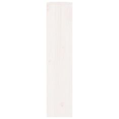 Greatstore fehér tömör fenyőfa radiátorburkolat 153x19x84 cm