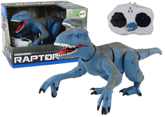 Lean-toys Távirányítós dinoszaurusz Velociraptor Sound Bringing Blue