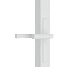 shumee fehér ESG üveg és alumínium beltéri ajtó 83 x 201,5 cm