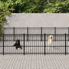shumee acél kültéri kutyakennel 30,11 m²