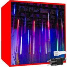 Malatec Újévi fények gyertyák 50cm 288 LED RGB tarka