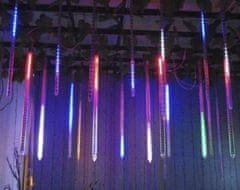 Malatec Újévi fények gyertyák 50cm 288 LED RGB tarka