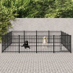 shumee acél kültéri kutyakennel 15,05 m²