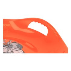 Baby Mix Szánkótányér 60 cm Snowflake MUSIC narancssárga