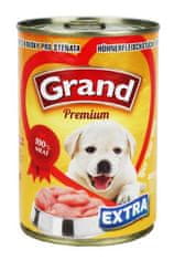 GRAND cons. puppy Extra csirkedarabok 405g