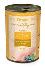 Fitmin dog Purity konzervdoboz konz. Gyógynövényes csirke 400g