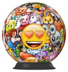 Ravensburger 3D puzzle golyó Smileys Emoji 72 db