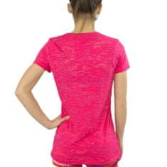 Reebok Póló kiképzés rózsaszín S RH Burnout Tshirt