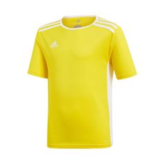 Adidas Póló kiképzés sárga XS JR Entrada 18