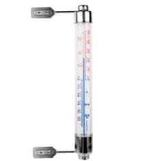 Ablakhőmérő fém/üveg 20x2cm BIOTERM