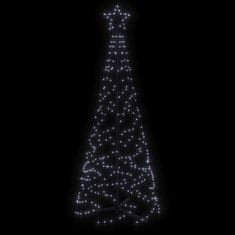 shumee kúp alakú karácsonyfa 200 hideg fehér LED-del 70 x 180 cm