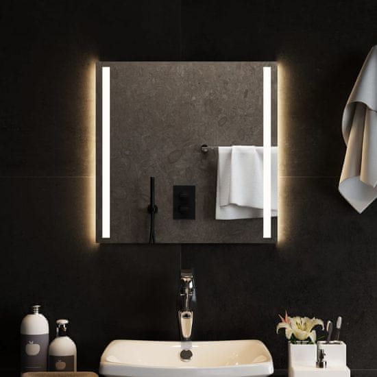 shumee LED-es fürdőszobatükör 50x50 cm