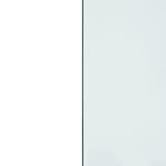 Greatstore téglalap alakú kandalló-üveglap 80x60 cm