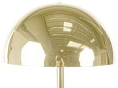 Beliani Aranyszínű fém állólámpa 158 cm MACASIA