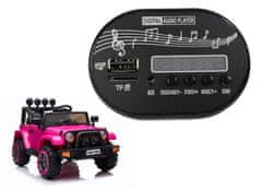 Lean-toys Akkumulátoros autós zenei panel BRD-7588