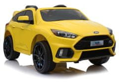 Lean-toys Ford Focus RS akkumulátoros autó sárga