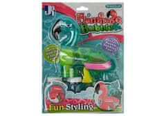 Lean-toys Szappanbuborék pisztoly flamingó kék
