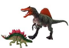 Lean-toys Dinoszaurusz Spinosaurus, Stegosaurus figurakészlet