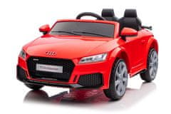 Lean-toys Audi TT RS akkumulátoros autó piros