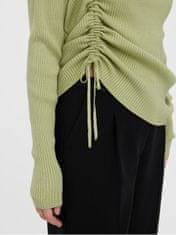 Vero Moda Női pulóver VMGOLDRIB 10276142 Reseda (Méret M)