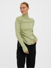 Vero Moda Női pulóver VMGOLDRIB 10276142 Reseda (Méret M)