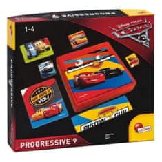 Lisciani Cars 3 Progresszív 9 - fokozatosan növekvő puzzle
